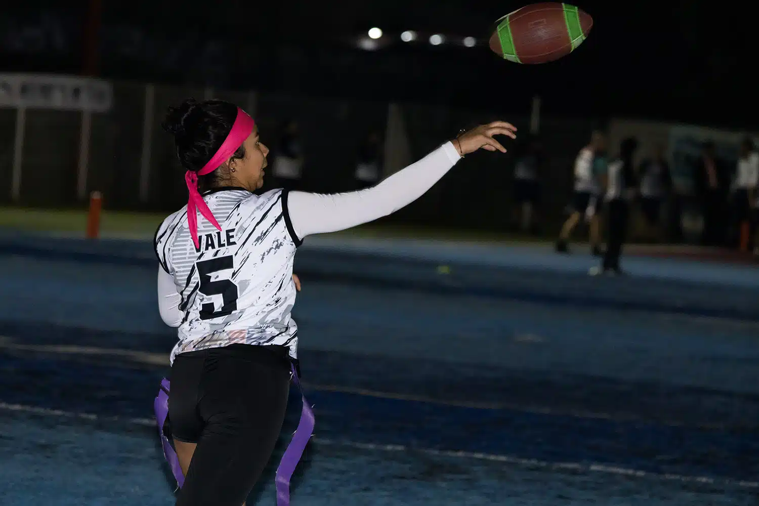 Celebración de torneo de tocho bandera