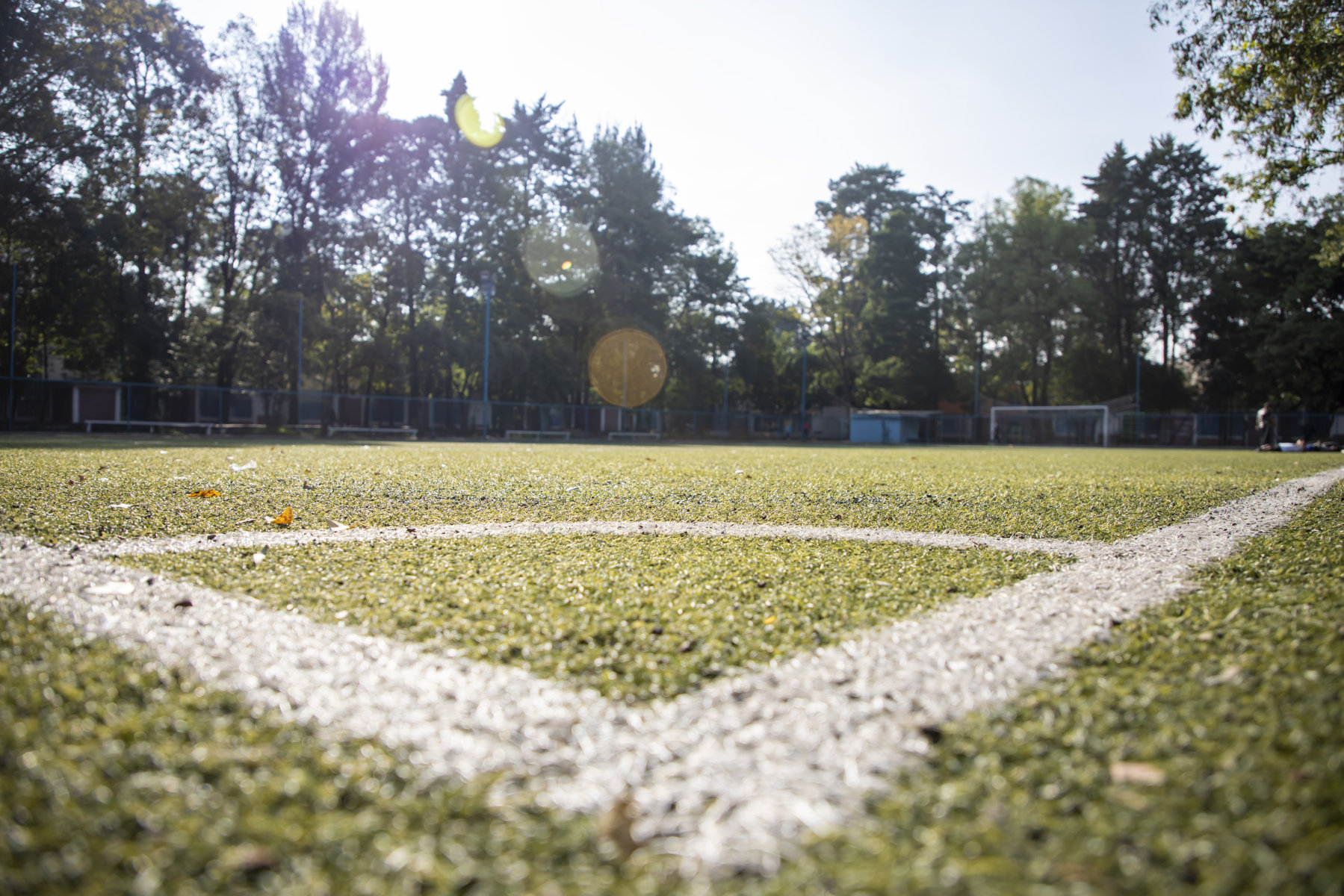 Entrenamiento de tocho bandera en Villa Olímpica