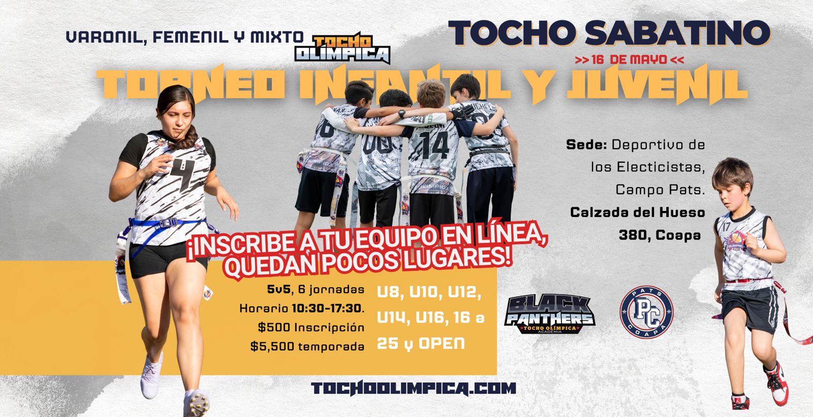 Torneo Sabatino Infantil y Juvenil de Tocho Bandera